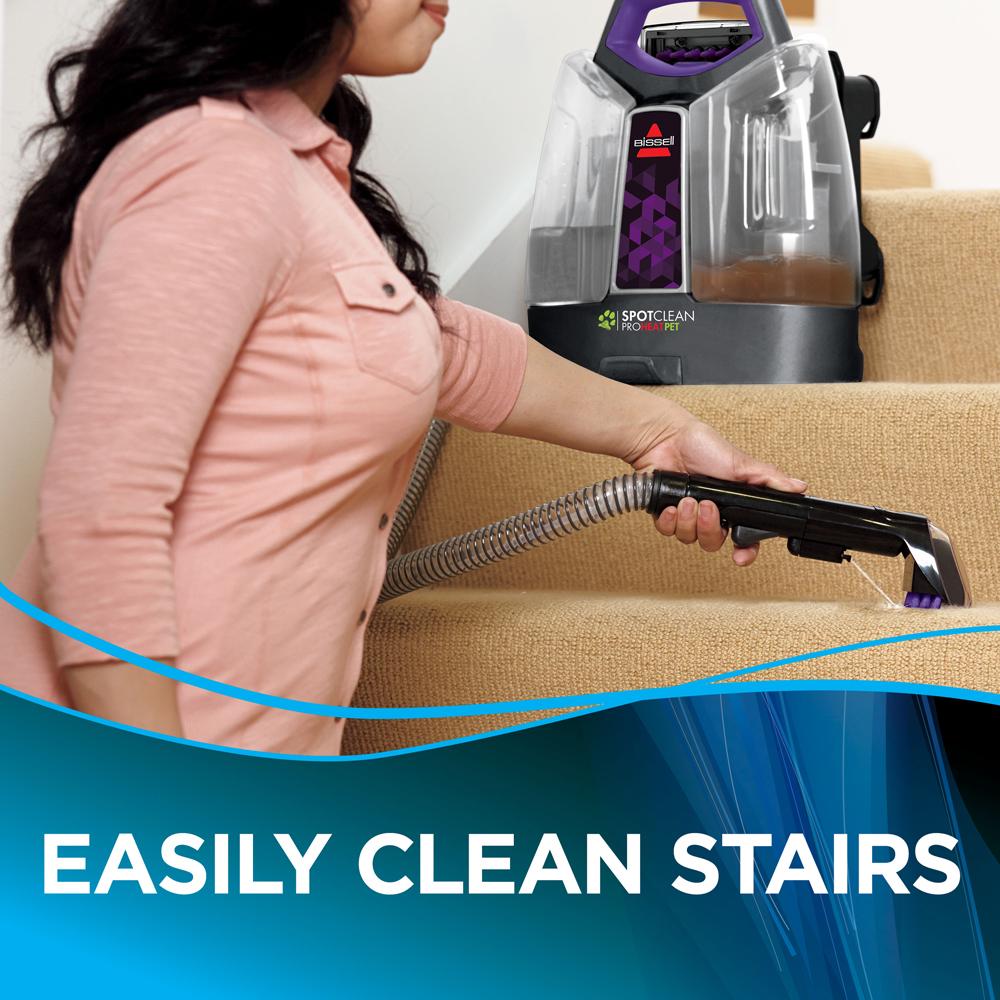 BISSELL SpotClean ProHeat Pet Portable Carpet Cleaner, 6119W