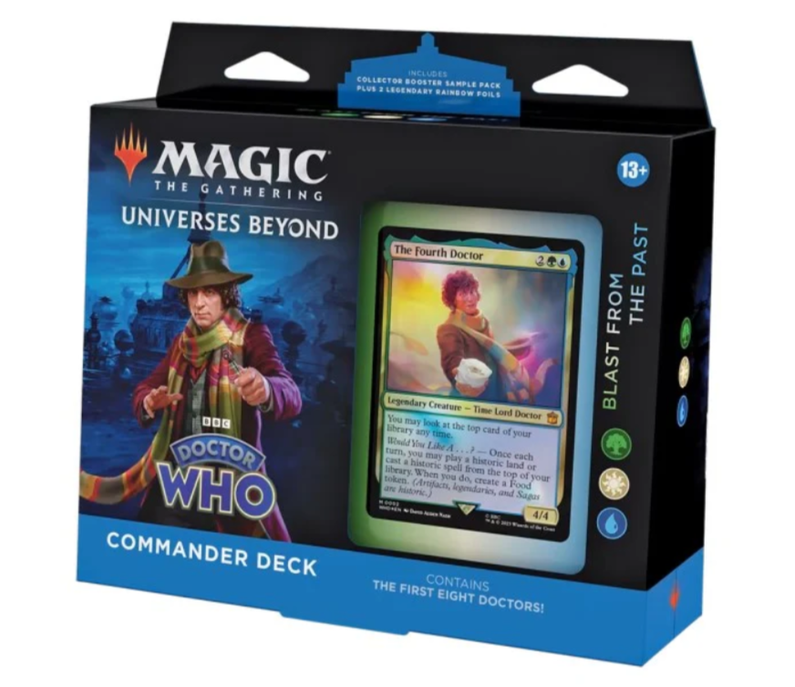 Magic The Gathering: Universes Beyond: Doctor Who - Blast From The Past Commander Deck