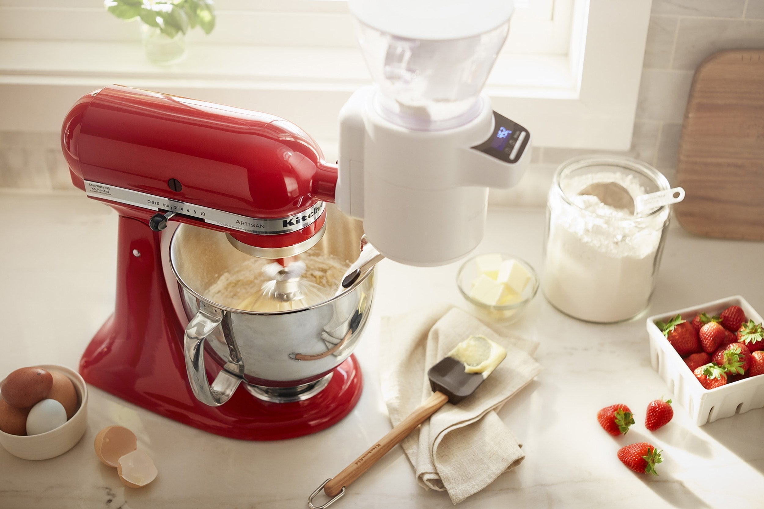 KitchenAid KSMSFTA Sifter and Scale Mixer Attachment