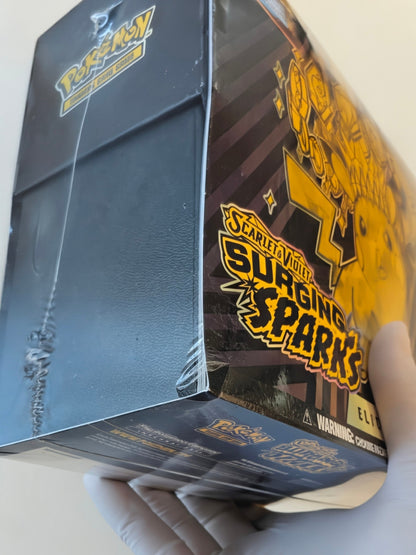 Surging Sparks Elite Trainer Box - SV08: Surging Sparks (SSP) w/ Minor Tear